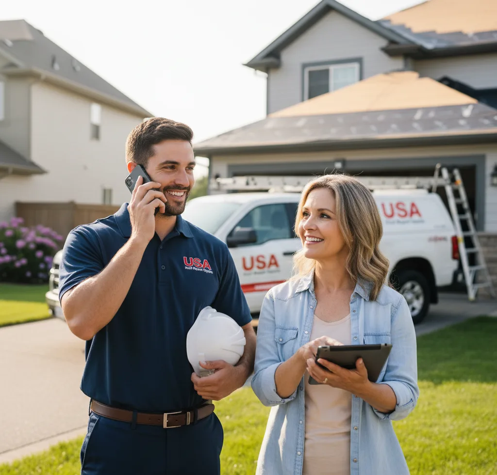 USA Roof Repair Experts customer support in South Hill